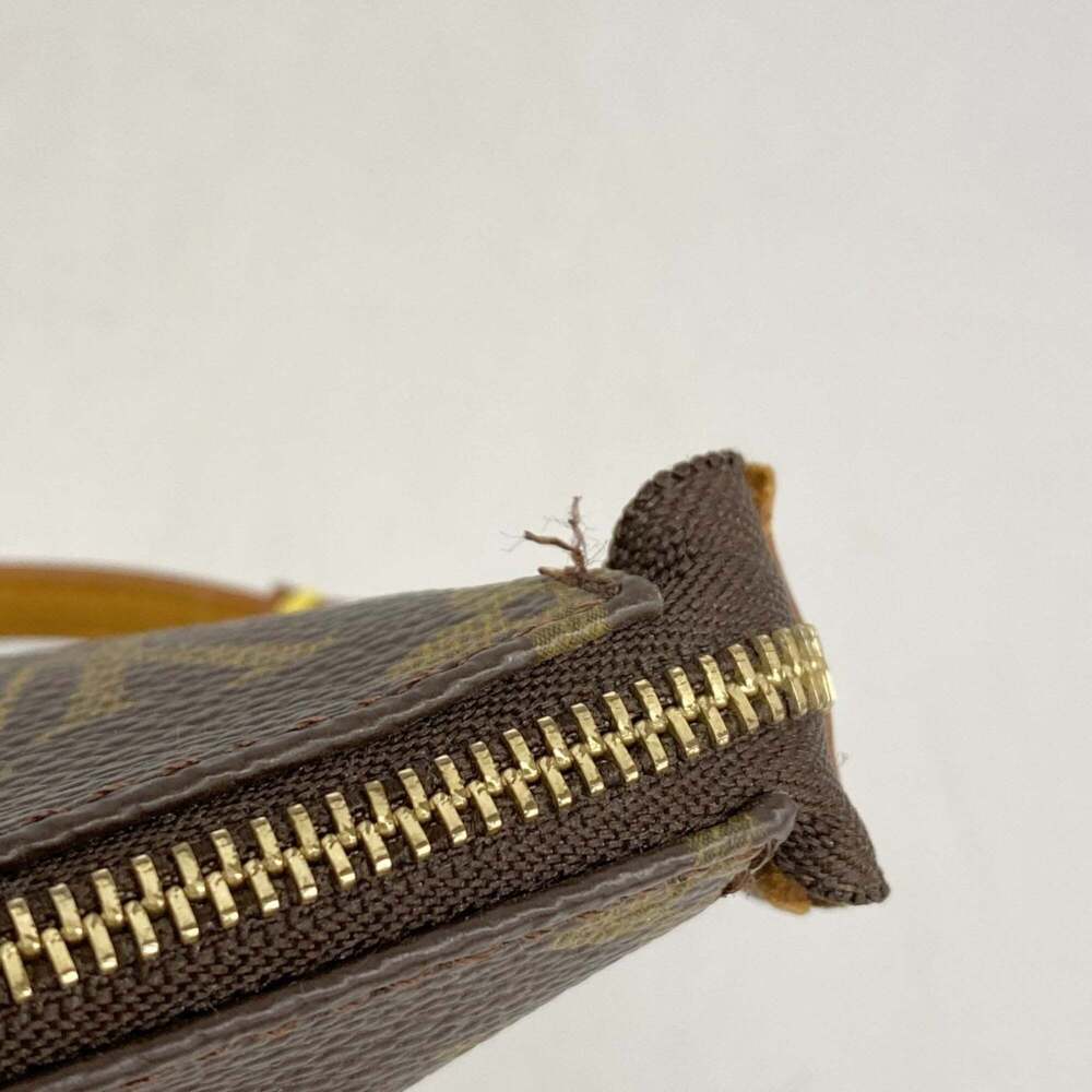 LOUIS VUITTON Brown Monogram Pochette Pouch - Picture 6 of 10